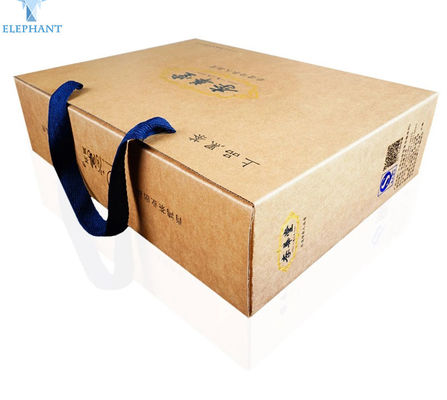 厚い段ボール紙中国の茶パッキングの荷箱を印刷する安いOEMのハードカバーのロゴの習慣